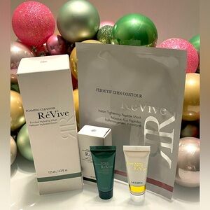 ReVive Foaming Cleanser Enriched Hydrating Wash 4.2oz Fermitif Chin Contour mask